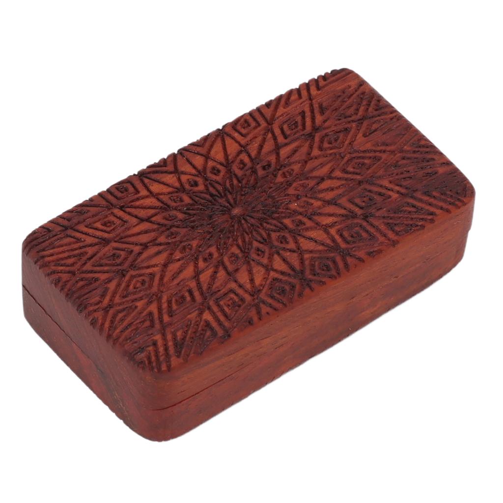 Fidget Slider Rotes Sandelholz Stressabbau Graviert Fingerspitzen Fidget Slider Spielzeug für Büro Limitiert