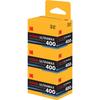 Kodak ULTRAMAX 400 35mm Color Negative 36 7518335 Film, Exposures, 3-pack,