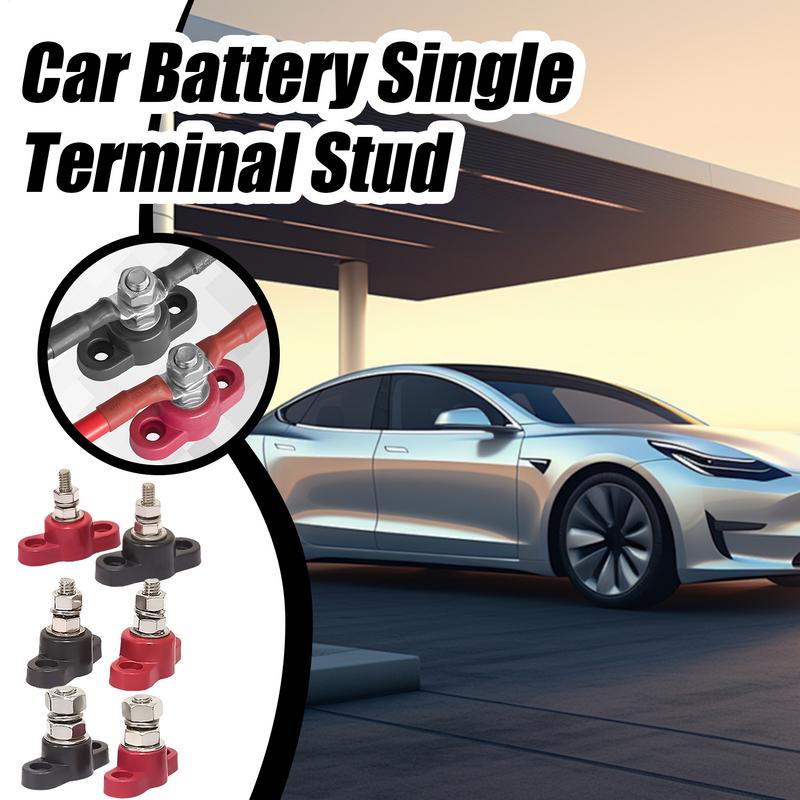 Posts Battery Junction 1 Pair Battery Junction Posts Single Stud For Car Mounting Screws Included Vehicle Modification Parts For
