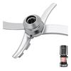 Replacement Paddle Blade for Ninja Creami NC300 Series Ice Cream Makers Stainless Steel Blade BPA-free Ice Cream Paddle Attachment