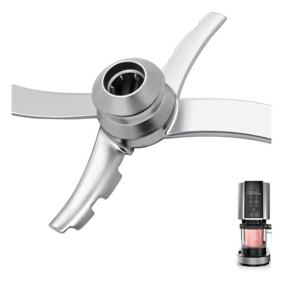 Replacement Paddle Blade for Ninja Creami NC300 Series Ice Cream Makers Stainless Steel Blade BPA-free Ice Cream Paddle Attachment