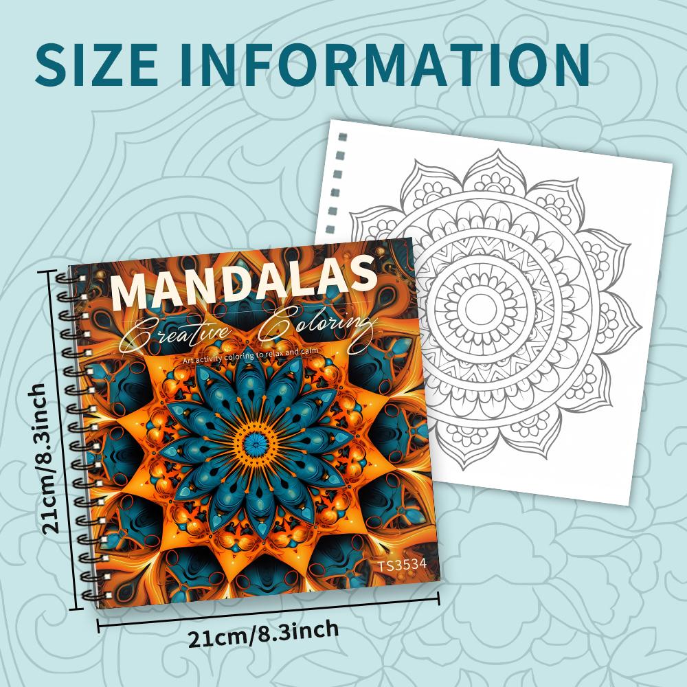 

1 шт., Книга-раскраска с цветами - Книга-раскраска для подростков - 30 листов, 8,3x 8,3 дюйма, Снятие стресса у взрослых, Подарок на день рождения, праздник