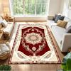 Elegant Floral Pattern Design Non-Slip Home Carpet Design for Office Decor Living Room Bedroom Gift