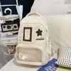 Japanese Small Student Backpack Set With Patching For School Use
