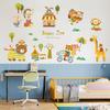 Kids Room Wall Stickers Cartoon Nursery Decoration Self Adhesive Removable Decor for Kindergarten Baby Bedroom Classroom