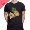 Novelty Short Sleeve Crew Neck T-shirt Boys Girls Pineapple Pizza T-shirt Hawaiian Pizza Is A Delicious Cotton T-shirt