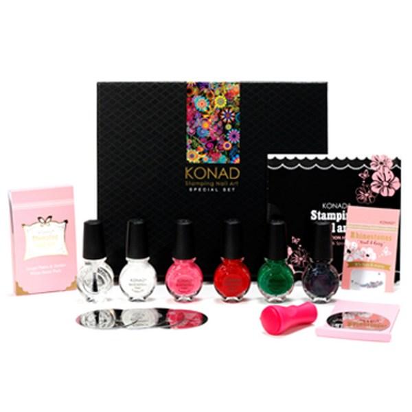 

Konad Special Nail Set, 17шт, 1 комплект, набор популярной корейской косметики