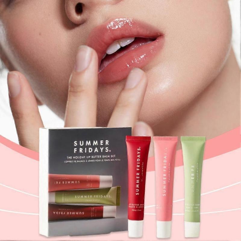 Lip Butter Balm Tinted Moisturizing Sugar Flavor All Day Hydration Natural Color Gloss For Dry Lips