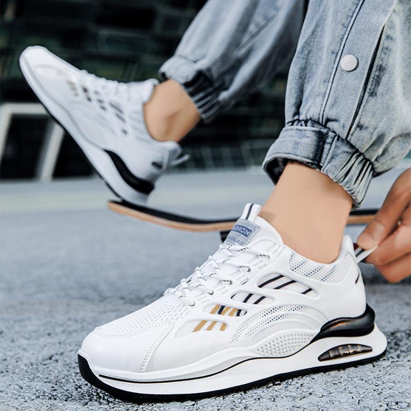 Fashion Fashion Men Sneakers Air Cushion Running Shoes Men Mesh Breathable Casual Shoes Brand Non Slip Men Running Shoes Tenis Masculino