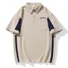 Men's New Summer T-shirt Loose Lapel Short-sleeved POLO Shirt T-shirt