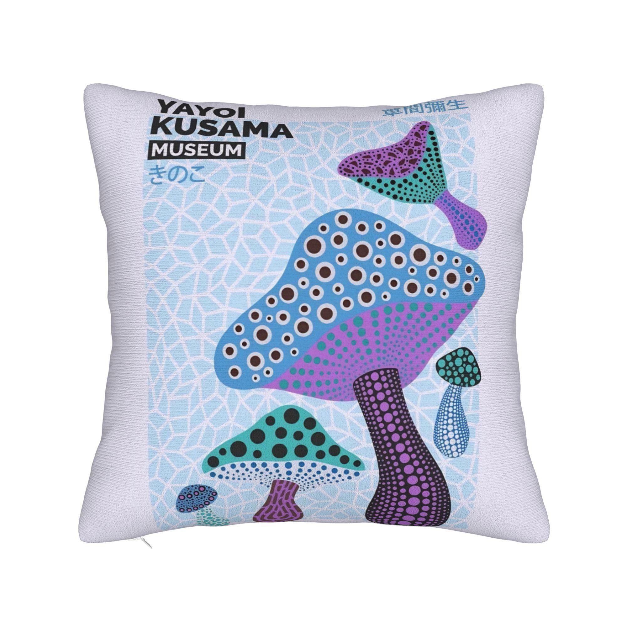 Tonnika Chen Unisex Pumpkin Yayoi K-Kusama Pillowcase Printed Fabric Cushion Cover Decoration Throw Pillow Case Cover Living Room Dropshipping 45X45