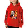 Murder Drones Kids Hoodie CYN Cartoon Printed Hooded Sweatshirt Coat Boys Autumn Casual Tops Pullover Baby Girl Winter Clothes