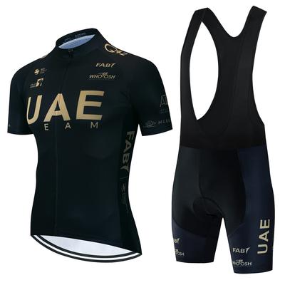 Conjunto de Jersey de Ciclismo EAU Roupa de Ciclismo Bicicletas de Montanha Roupa de Verão Roupas de Ciclismo para Homens Camisa Mtb Bermuda com Suspensório Roupa de Ciclismo Bicicleta