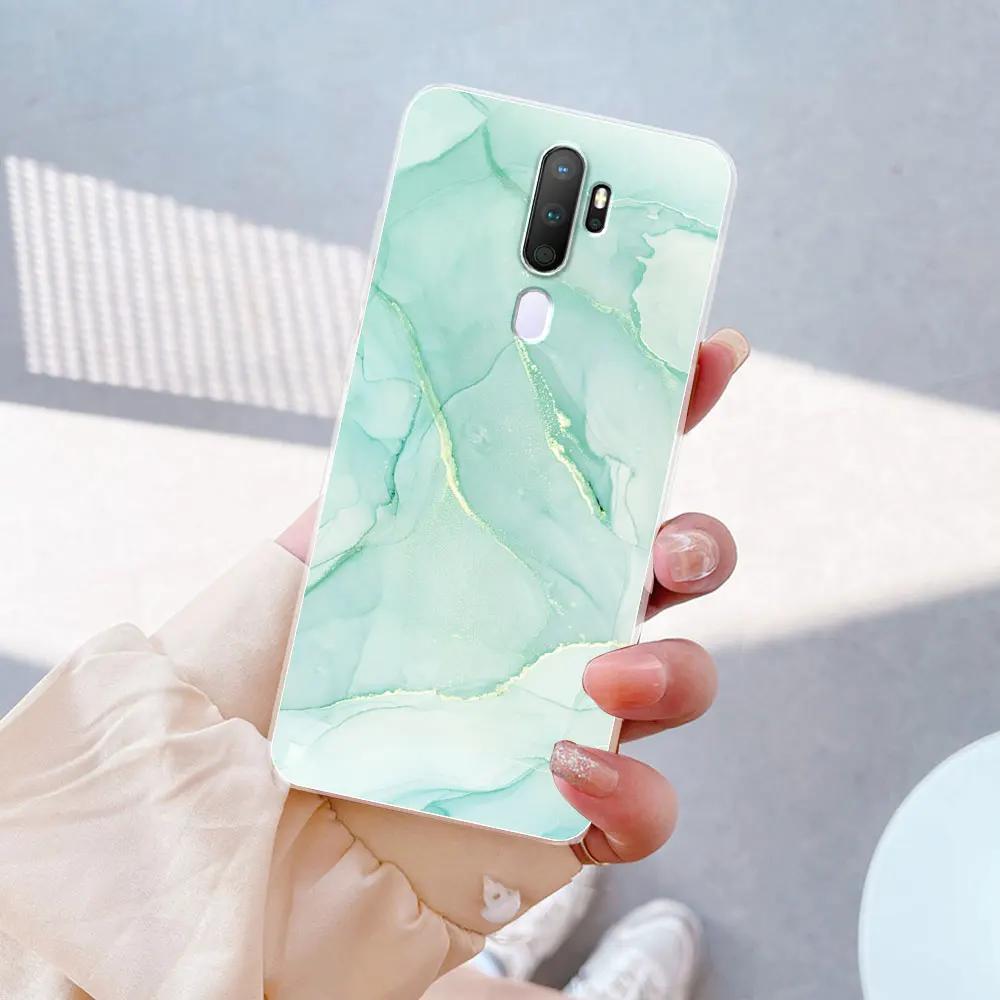 For Oppo A5 2020 Case Clear Soft Silicone Protective Phone Cover For Oppo A9 2020 Case Coque for OPPO A5 A9 2020 Bumper Fundas OPPO A9 2020