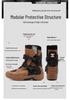 Men's Four Seasons Motorcycle Riding Shoes - Off-Road Racing Ankle Boots & Touring Gear