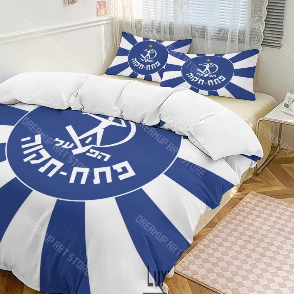 3D Print Hapoel Petah Tikva Bedding Set Twin Queen King Full Size Duvet Cover Pillowcase Bed Boys Girls Adult Home Textiles