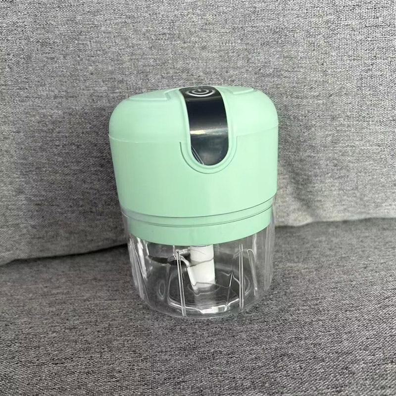 

Електричний часниковий прес і подрібнювач - ідеально підходить для часникової пасти та приготування дитячого харчування green зелений