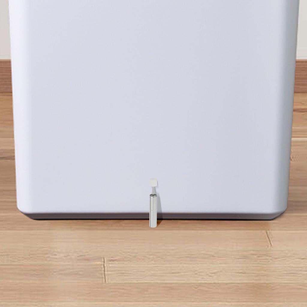 8Pcs Trash Can Hydraulic Damper Soft Closing Device Stainless Steel Silent Descender Replacement for Garbage Bins Shock Absorber