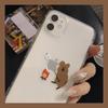 Fun Koala Apple 15pro Max Transparent IPhone 16 Mobile Phone Case 14 Airbag 13 Suitable for Ins Wind 11 Soft