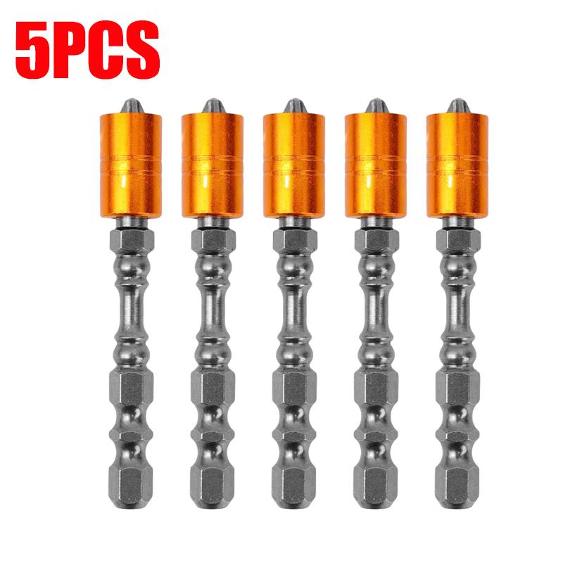 Strong Magnetic Screwdriver Bit Heavy Duty Hex Shank Cross Head Impact Bit Electronic Screwdriver For Plasterboard Drywall Screw