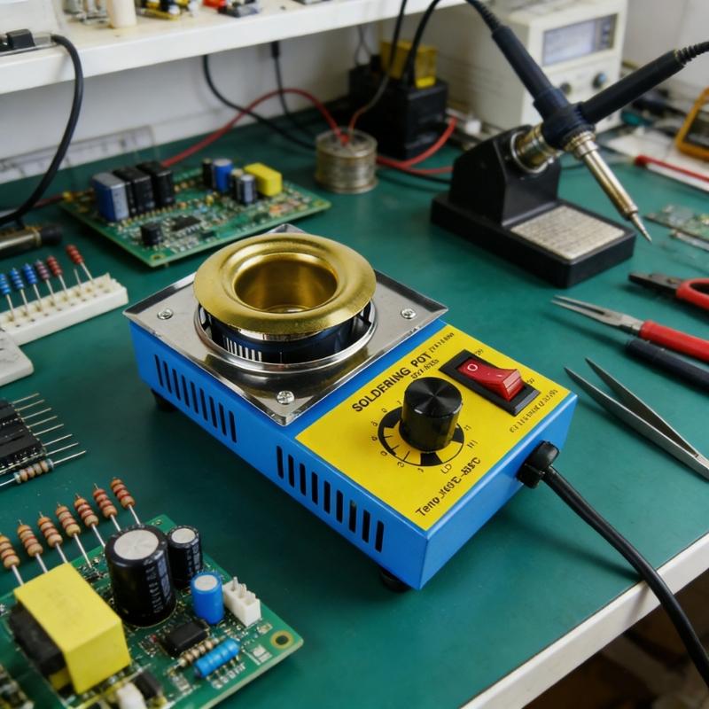 Professional 160W Soldering Iron Pot With Variable Temperature Control From 100℃ To 550℃ For Precise Work