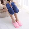 New Plush Indoor Autumn & Winter EVA Cotton Slippers for Warmth On Wooden Floors