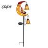 Automated Dusk To Dawn Lights Solar Christmas Garden Stake Light, 31.5 Inch Santa Snowman LED Pathway Lights, Easy Installation Outdoor Lighting