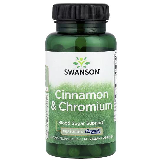 

Cinnamon & Chromium, 60 Vegan Capsules