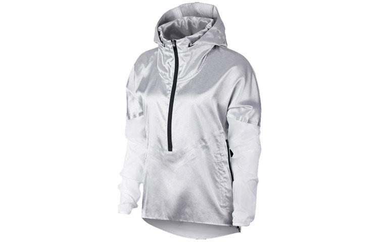 Nike Sun Protection Clothing Women s White Hooded Moderate AT1129-095 L