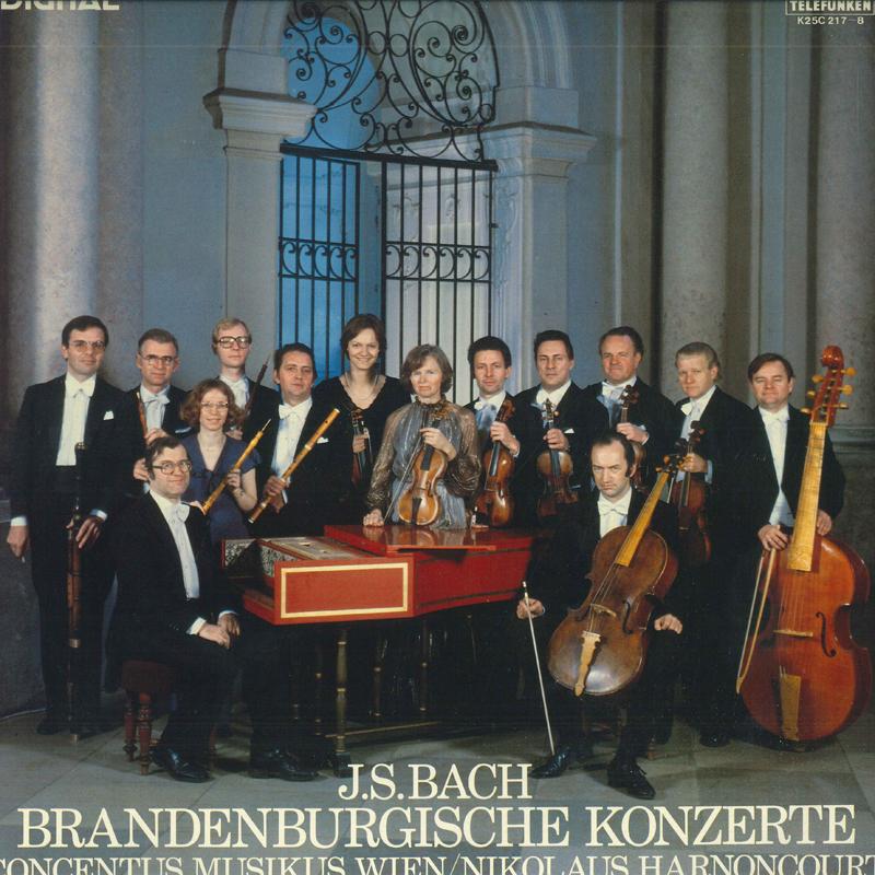 

LP Record NIKOLAUS HARNONCOURT, CONCENTUS MUS - Bach: Complete Brandenburg Concerto K25C2178 TELEFUNKEN 1983 Japan Classical Used