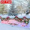Pink Merry Christmas Banner, Holiday Design, Polyester Outdoor Wall Fence Yard Garage Garden Porch New Year Decoration