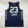 NBA All-Star Blue Hot Press Basketball Jersey Men Women Breathable Sport Wear Practice Game