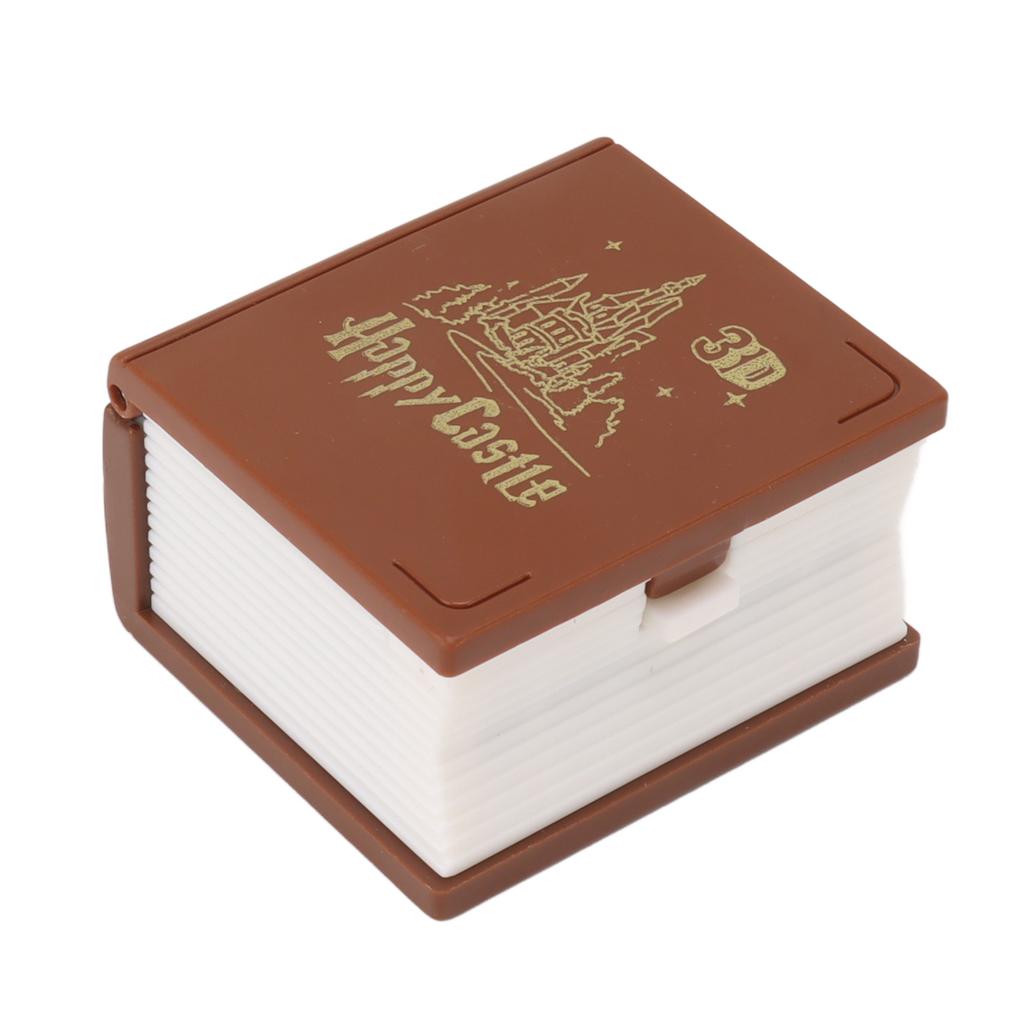 Dinosaur Sammenleggbar 3D Stereo Bok Nøkkelring Mini Sammenleggbar 3D Bok Nøkkelring for Dekorering