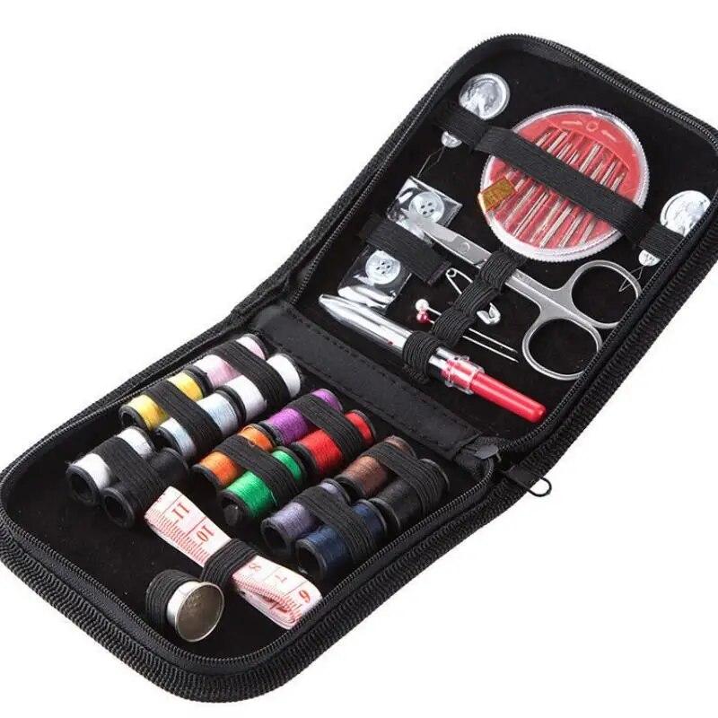 

Multi Functional Needle And Thread Storage Box Travel Portable Needle And Thread Box Home Needle And Thread Bag Set Bag чёрный