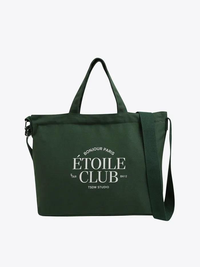 [ETOILE CLUB] Canvas Two-way Shoulder Bag HPABTFS302