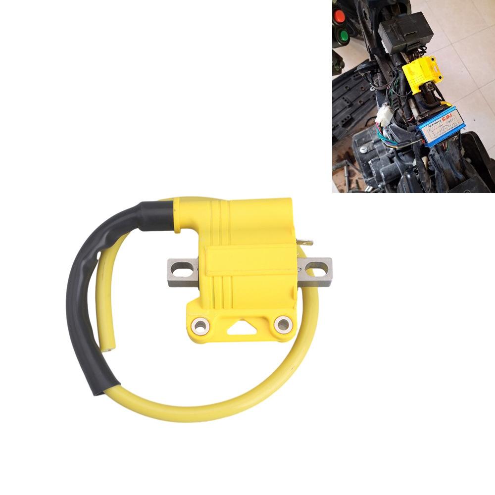 Ignition Coil For 2T/4T Motorcycle ATV Scooter Moped Go Kart Dirt Bike Universal