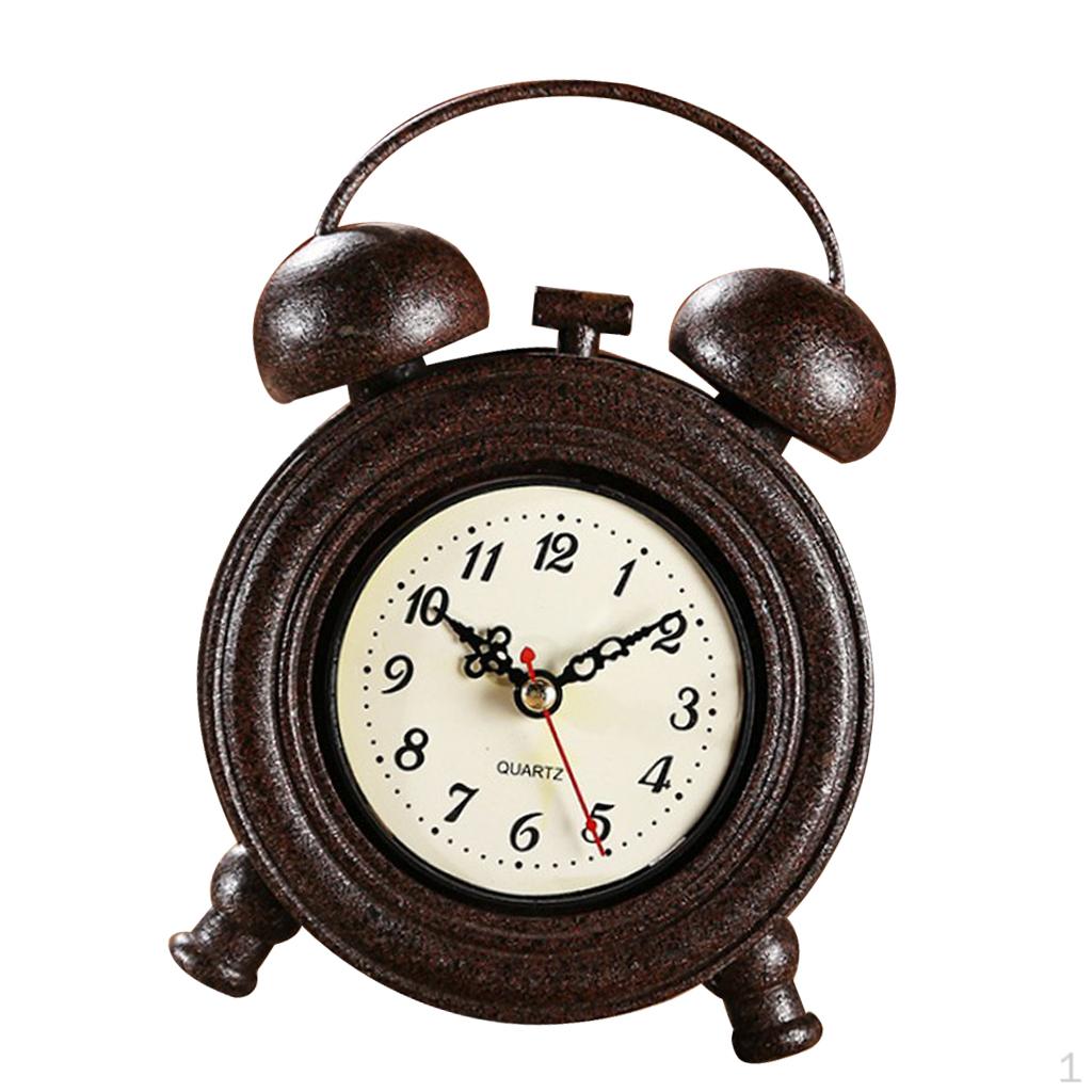 Часы, 4x9 дюймов, Индустриальные Рустикальные Декоративные Часы коричневый