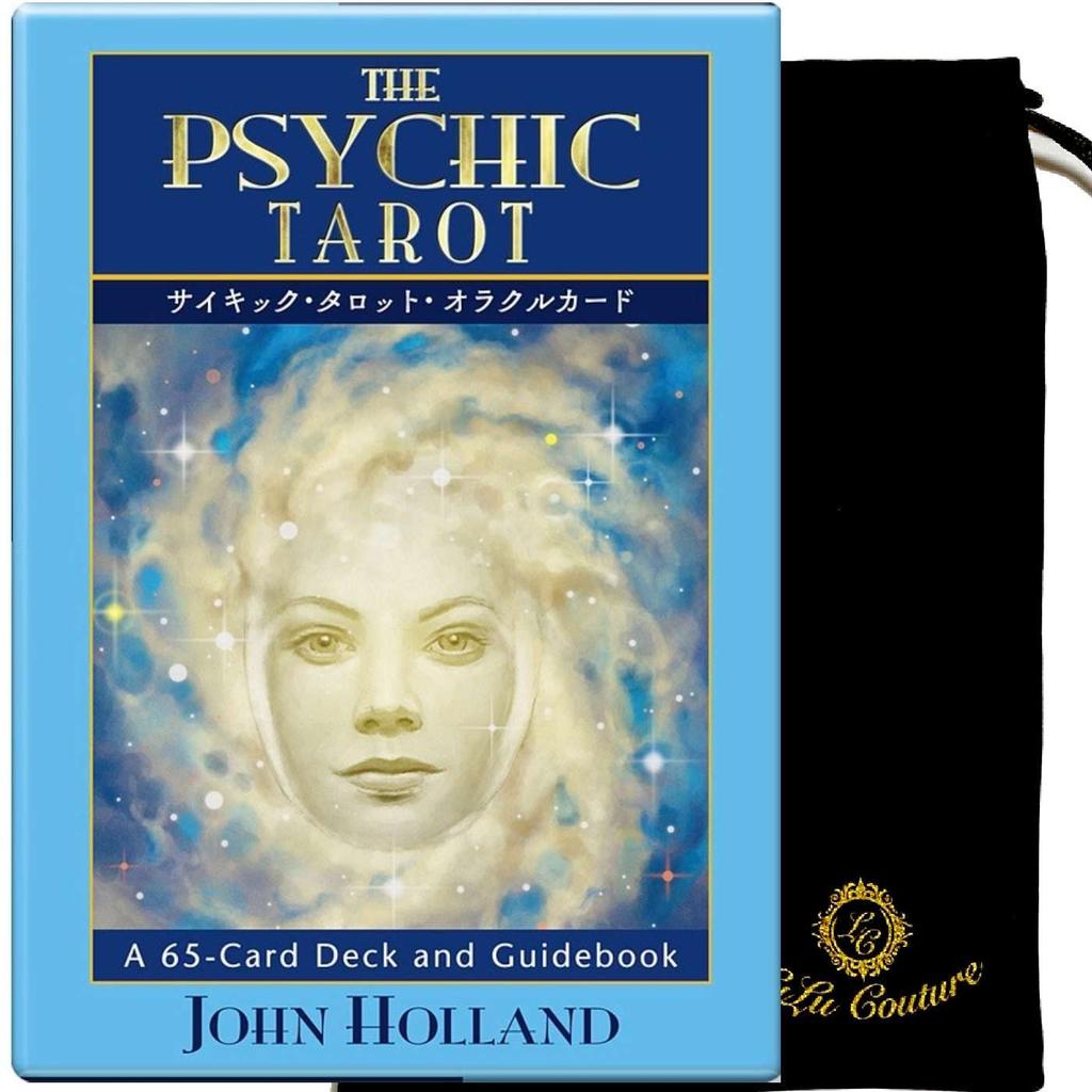[Japanese Edition] Psychic Tarot Oracle Cards with Japanese Instructions, 2020 Revised Edition, Tarot Cards, Fortune Telling [Authentic]
