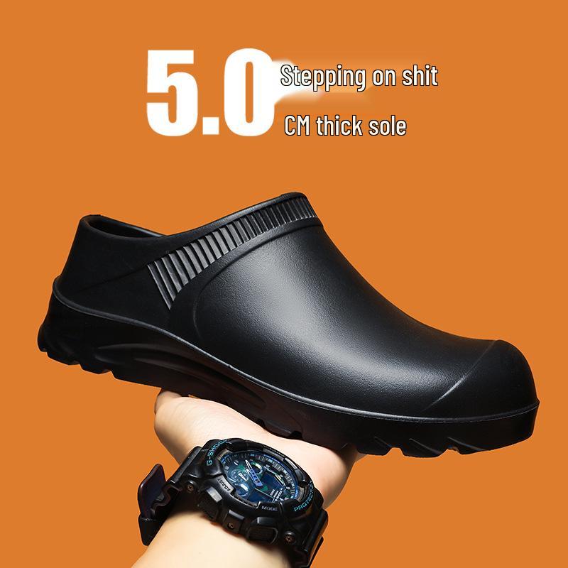 2025 Herren Wasserdichte Rutschfeste Kochschuhe - Ölbeständiges Küchen-, Catering- und Hotel-Schuhwerk