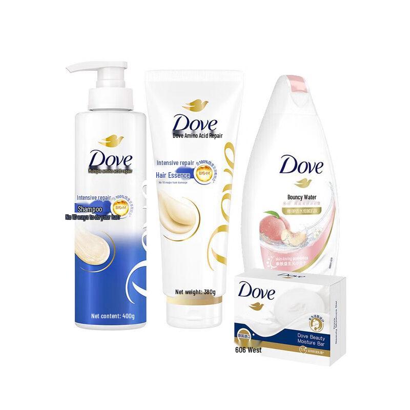 Набор питательного туалетного мыла Dove