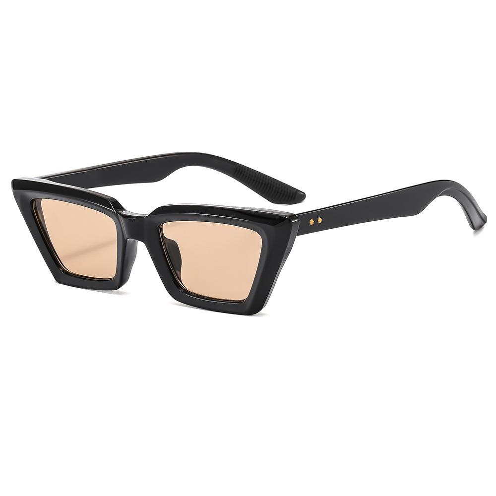 

Modern Cat Eye Shape Sunglasses for Women Men Chic Angular Design Vintage Retro Style Trendy Styley Eyeglasses for Trendy Styley Sun Protection