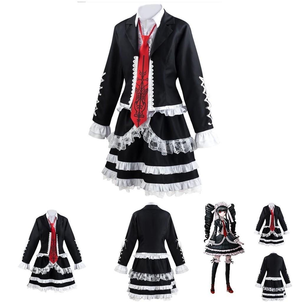 Neues Anime Danganronpa Celestia Ludenberg Cosplay Kostüm – authentischer Look