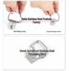 304 Stainless Steel Triangle, D-Ring, and Square Ring Buckle Hook for Truck Trailer Straps