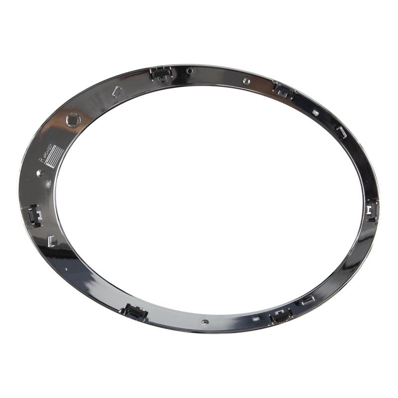 1 Pair Chrome Car Front Headlight Trim Bezel Ring Cover Decor Lamp Frame Kit For BMW Mini Cooper R55 R56 R57 R58 R59 2007-2015