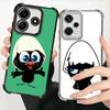 Calimero Cute Cartoon Duck Soft Phone Case For Xiaomi Redmi Note 14 15 Pro Plus 13 12 11S 11T 5G 10 9S 9 Plating Anti-Fall Funda