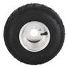 11x7.10 5 Go Kart Tire with Rim Rubber Aluminum Alloy 4PR Tubeless Rear Wheel Rim Tire Assembly for ATV UTV SxS Side By