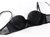 European & American Lace Push-Up Bra Set: Enhance Small Chests, Side Support Uplift, Anti-Sagging Design