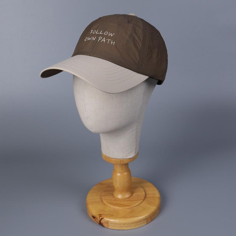 Unisex Color - Block Baseball Cap Outdoor Waterproof Quick - Dry Lightweight Breathable Sun Hat for Sports Hiking Ideal