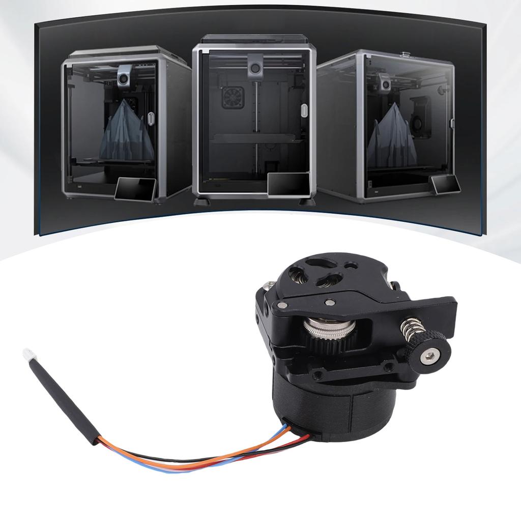 Extruder Replacement for K1 K1C K1 Maximum 3D Printer Dual Gear Feed All Metal Extruder and Circular Motor Support 1.75mm Filament
