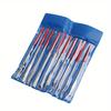 10Pcs/Set Diamond Coated Riffler Files Mechanical Watch Jewelry Files Tools Set